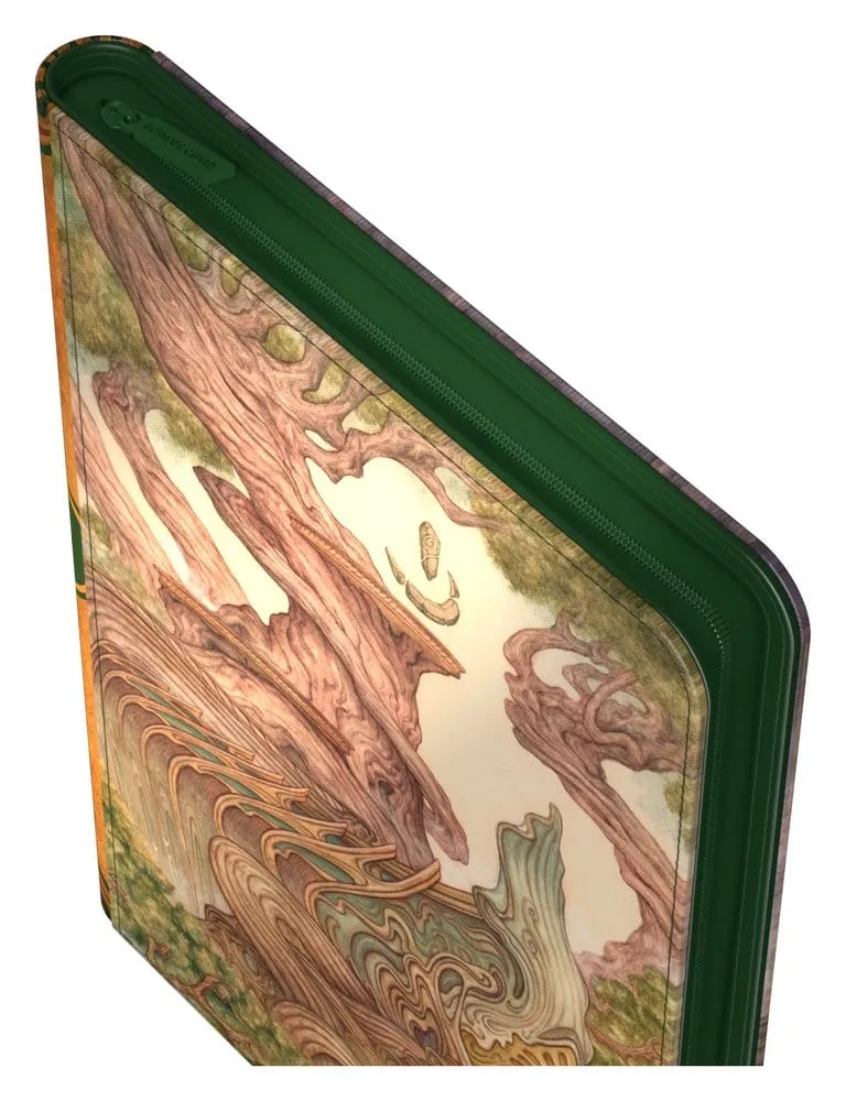 Ultimate Guard Zipfolio 18-Pocket Xenoskin (360 double-sleeved cards) Magic: The Gathering "Lorwyn Eclipsed" - Forest